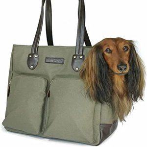 Django Dog Carrier - Medium/Olive Green